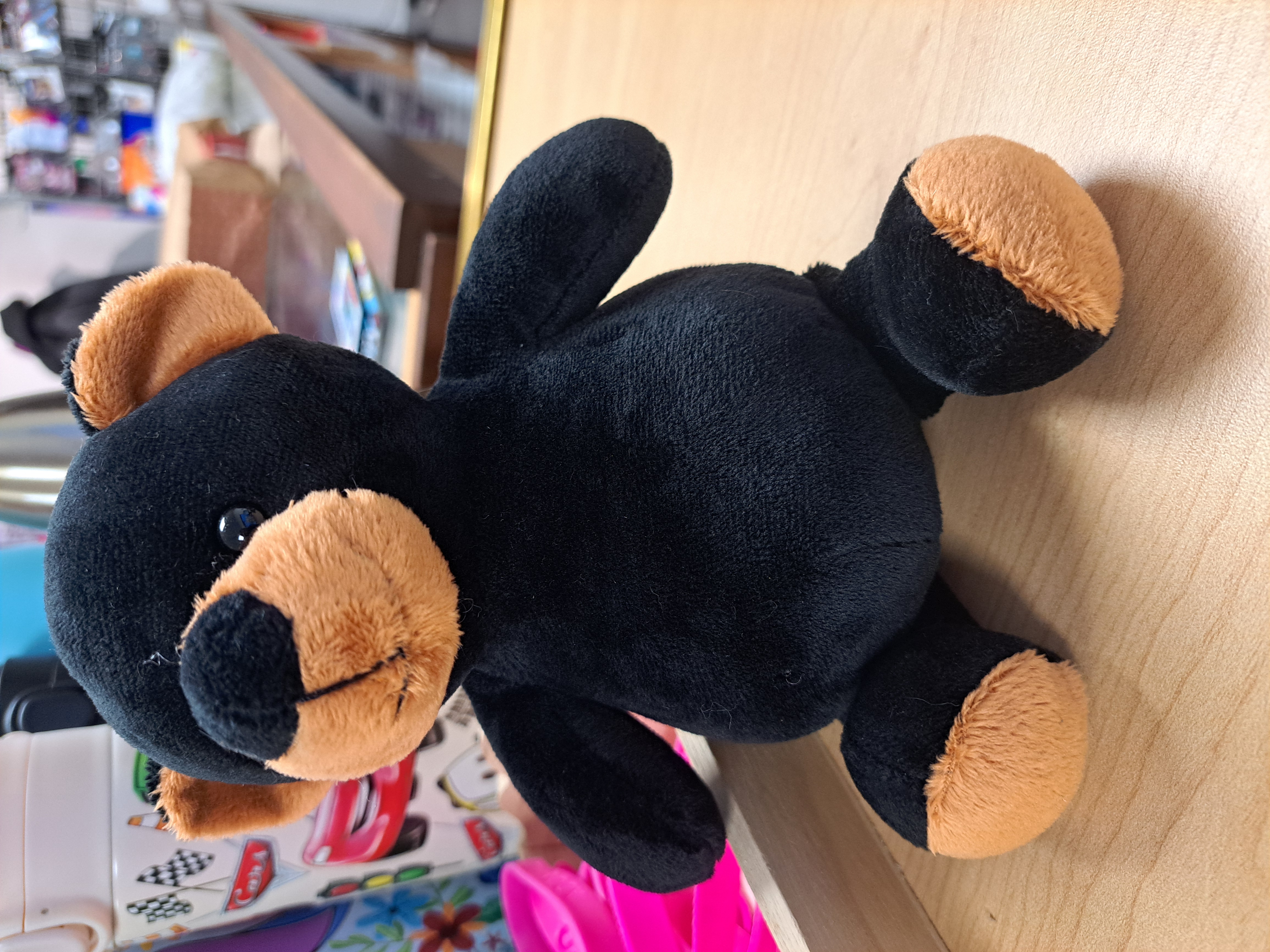 petit toutou ours noir